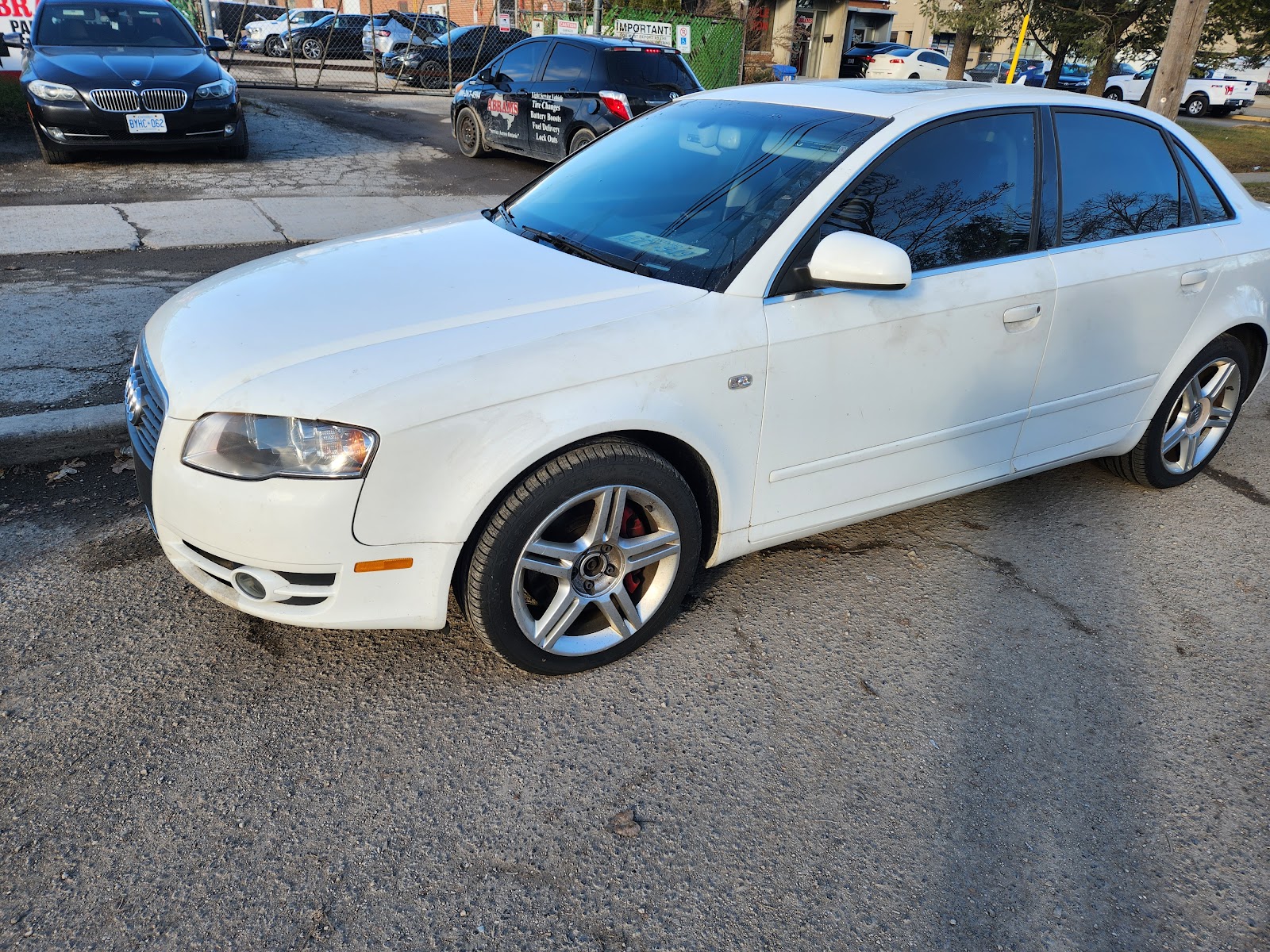 Workshop interior view at Vin Test